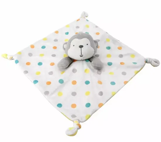 Newborn Baby Rattle Bibs Sleeping Security Blanket Plush Giraffe Comforter Towel Soft Toys for Babies