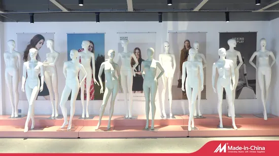 Cheap Realistic Fibre Glass Tailor Mannequin Head Standing Full Body Sports 