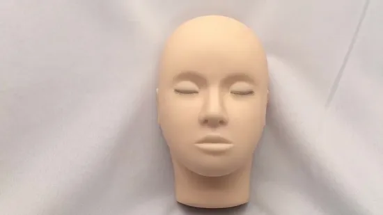 Mengfan China Dummy Head Manufacturer Professional Mannequin Head Used for Eyelash Grafting 