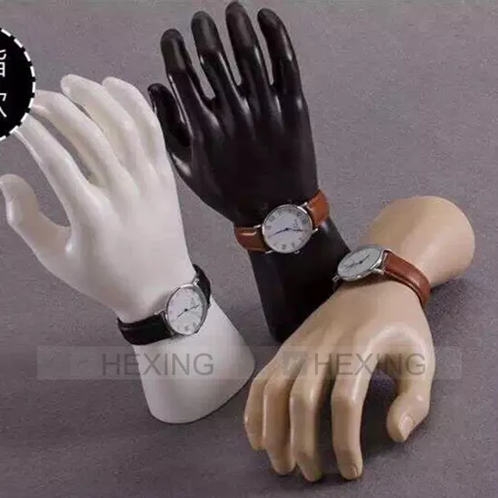 Wrist Watch Display Male Hand Torso Cheap Plastic Mannequin 